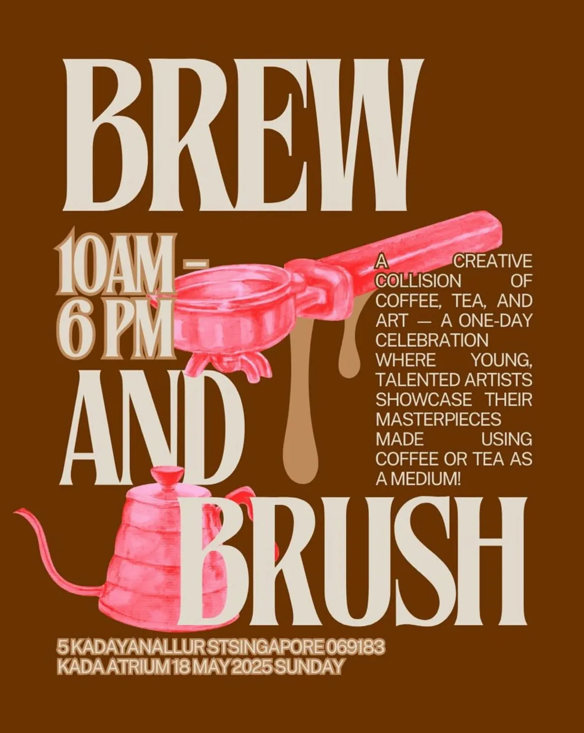 Brew and Brush: Coffee, Tea, and Art