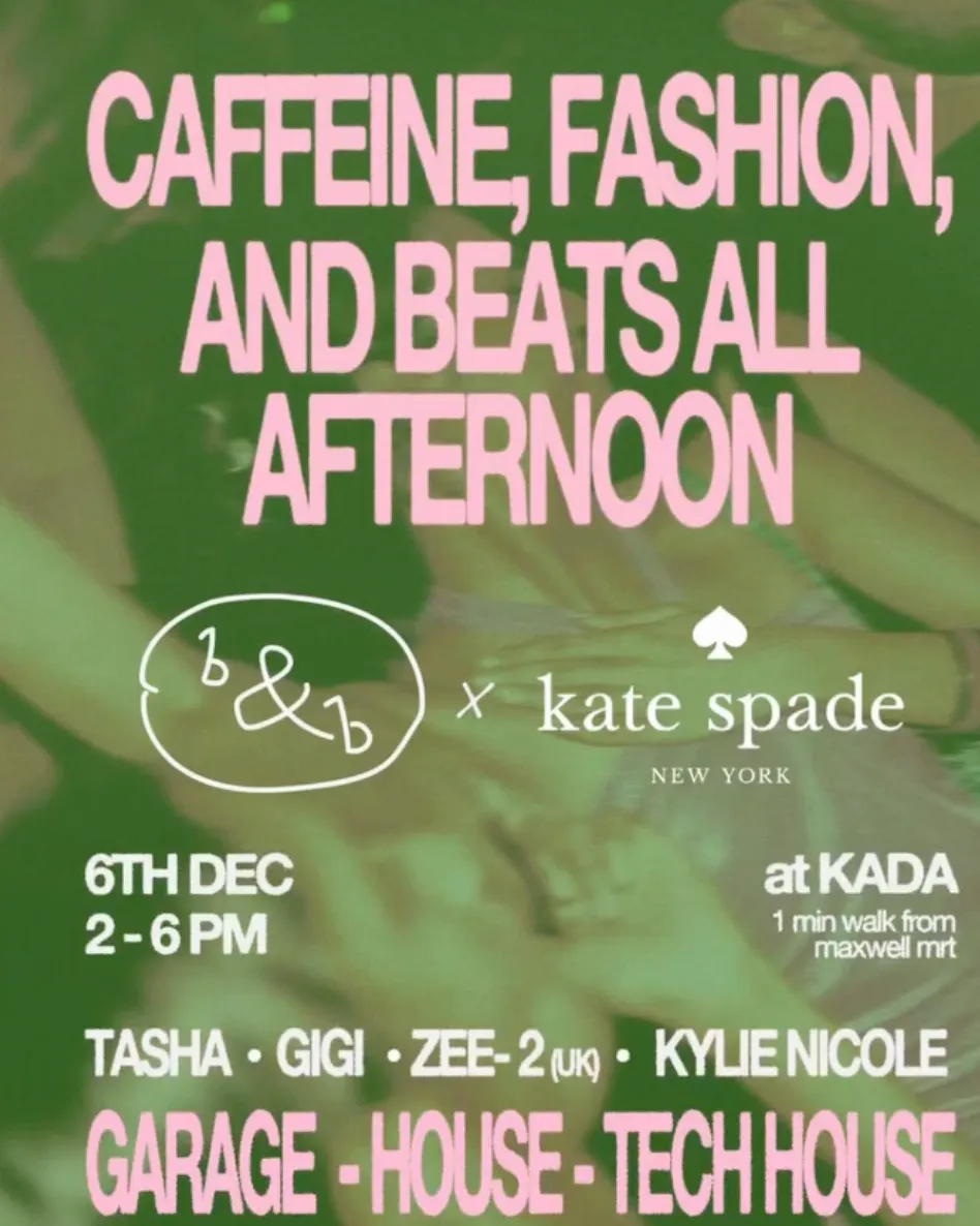 Kate Spade x beans&beats: Matcha Rave